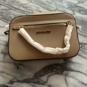 Michael Kors Tan Crossbody Bag
